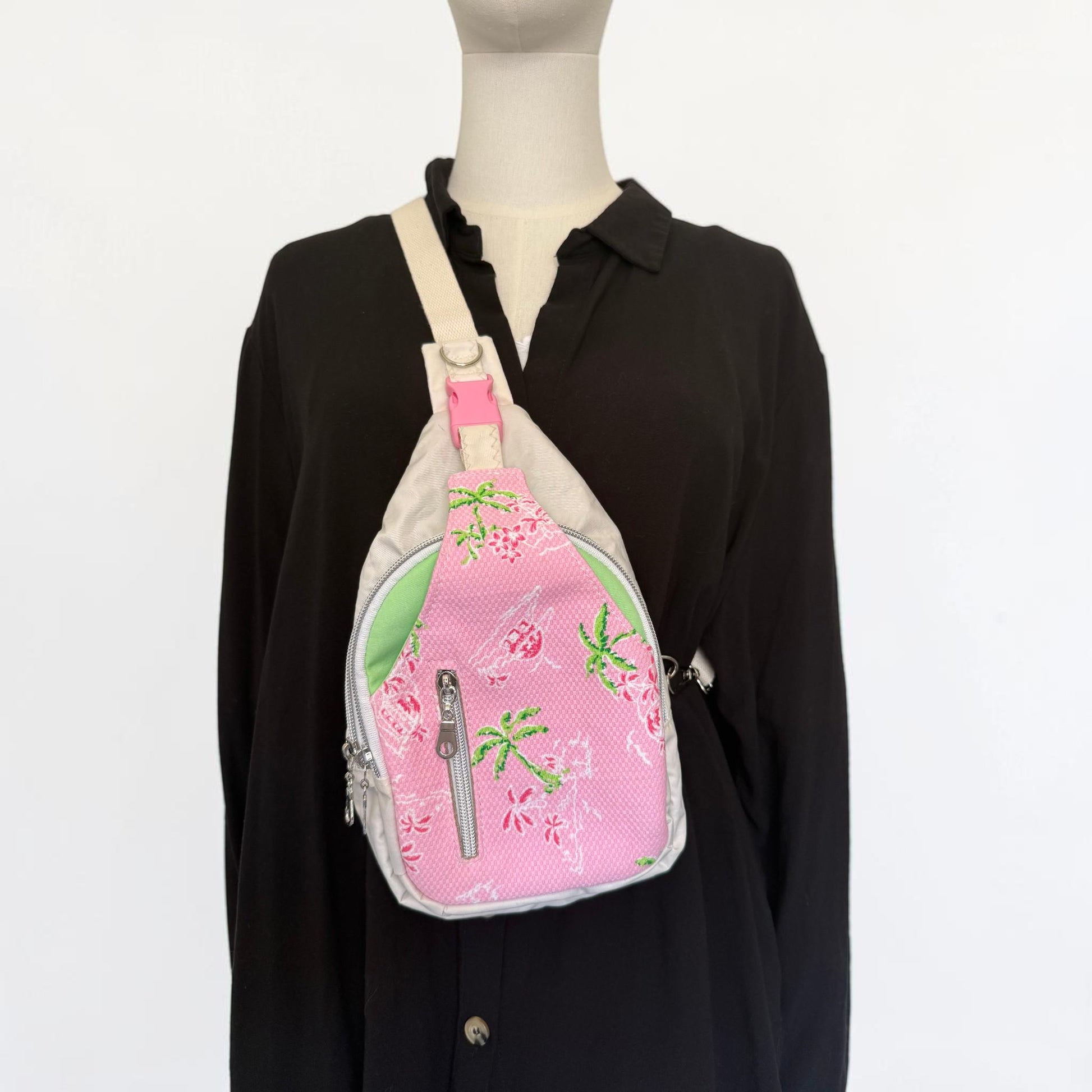 Upcycled Sailcloth Mini Sling Bag