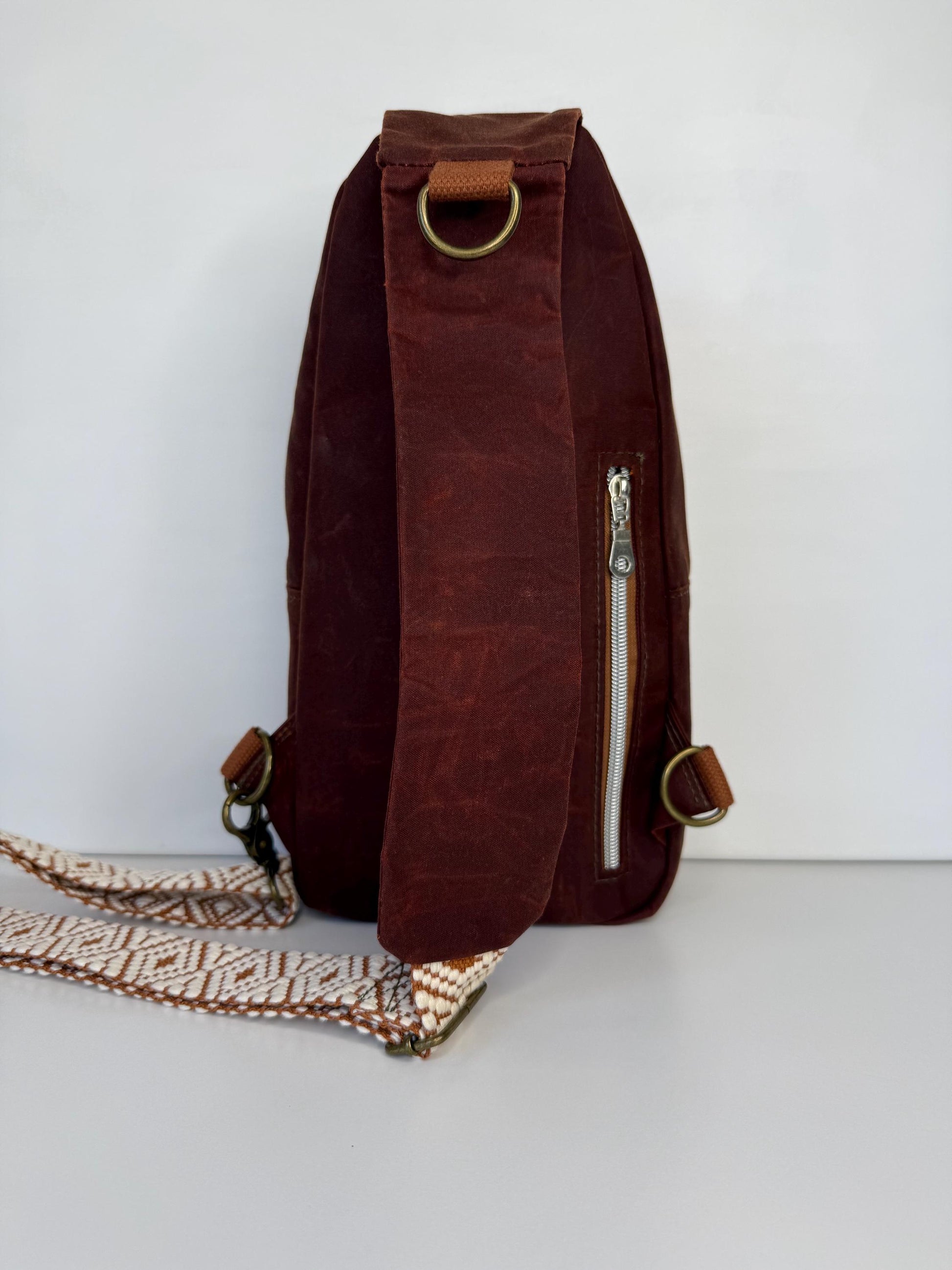 Highlander Cow Retro Sling Bag
