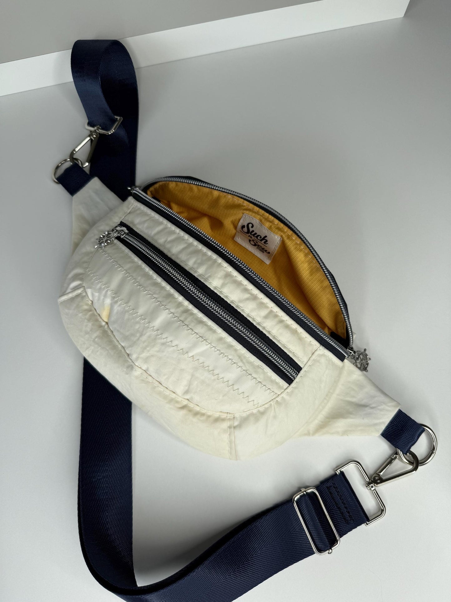 Upcycled Sailcloth Sling Bag