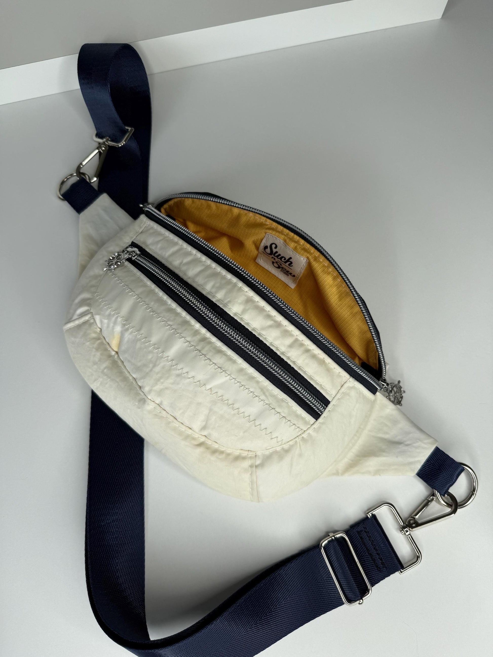 Upcycled Sailcloth Sling Bag