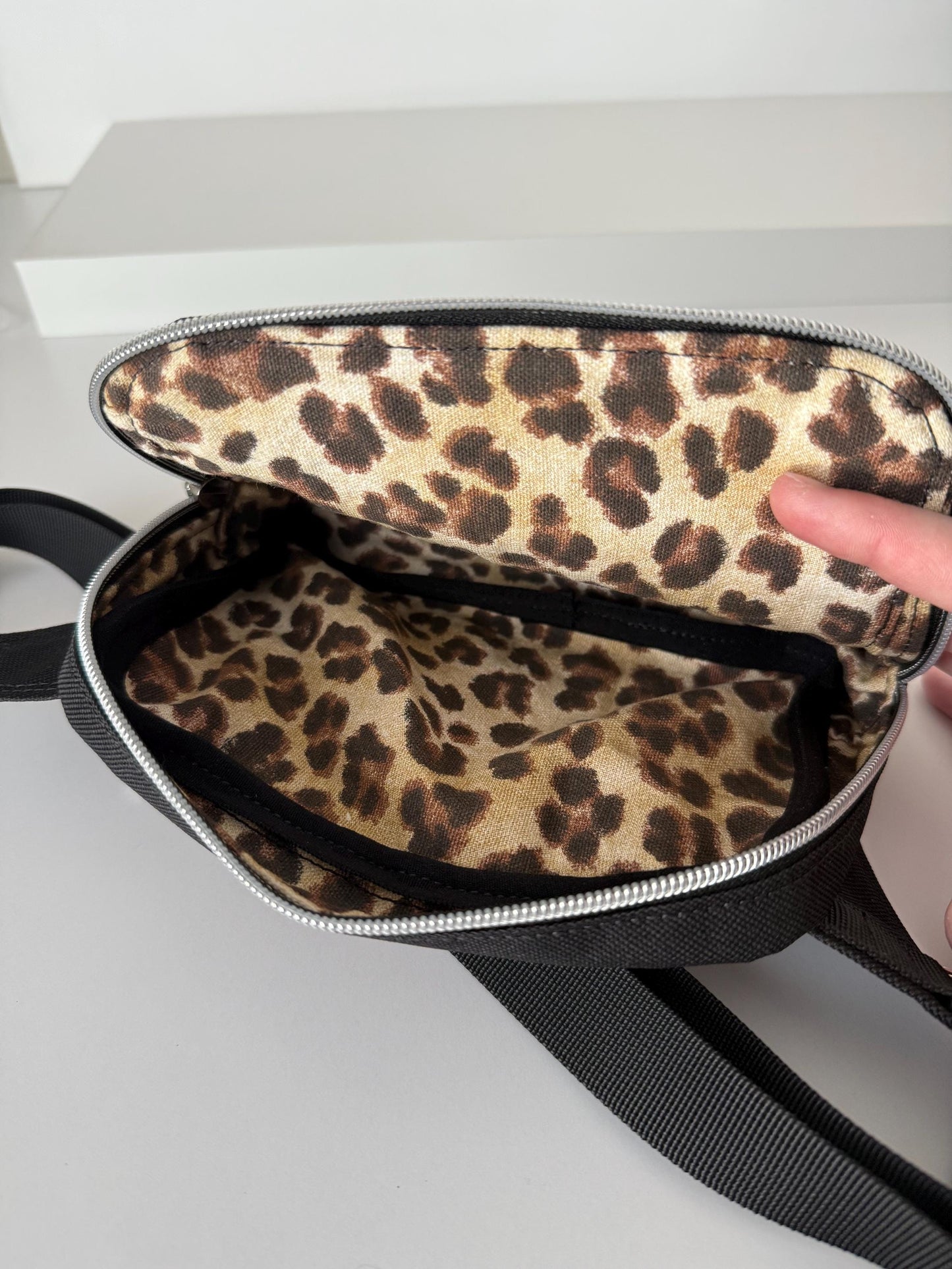 Lazy Leopard Sling Bag Waist Fanny Pack