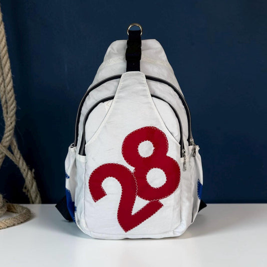 Reclaimed and Upcycled Sail Convertible Sling and Backpack