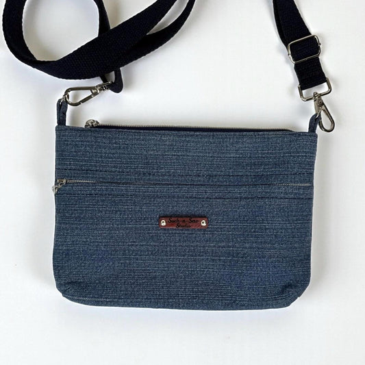 Upcycled Denim Starburn Crossbody