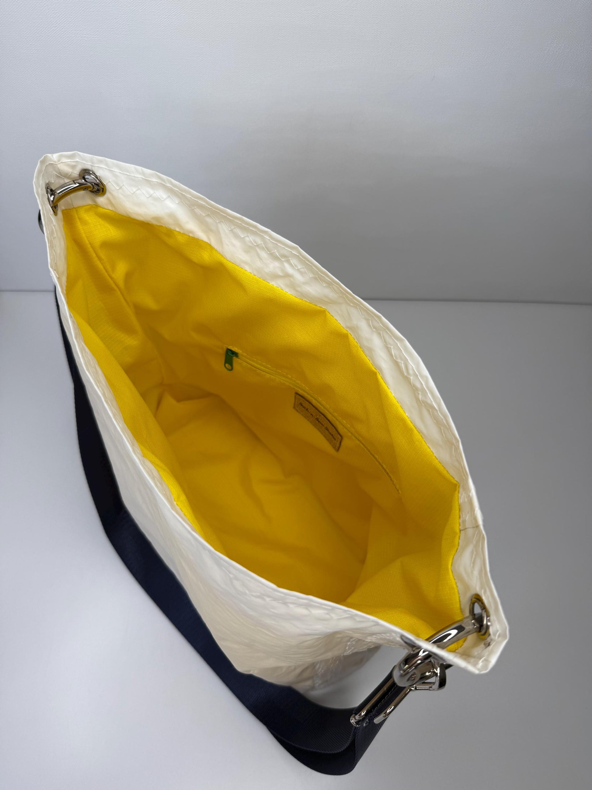 Upcycled Sail Messenger Bag Tote Purse