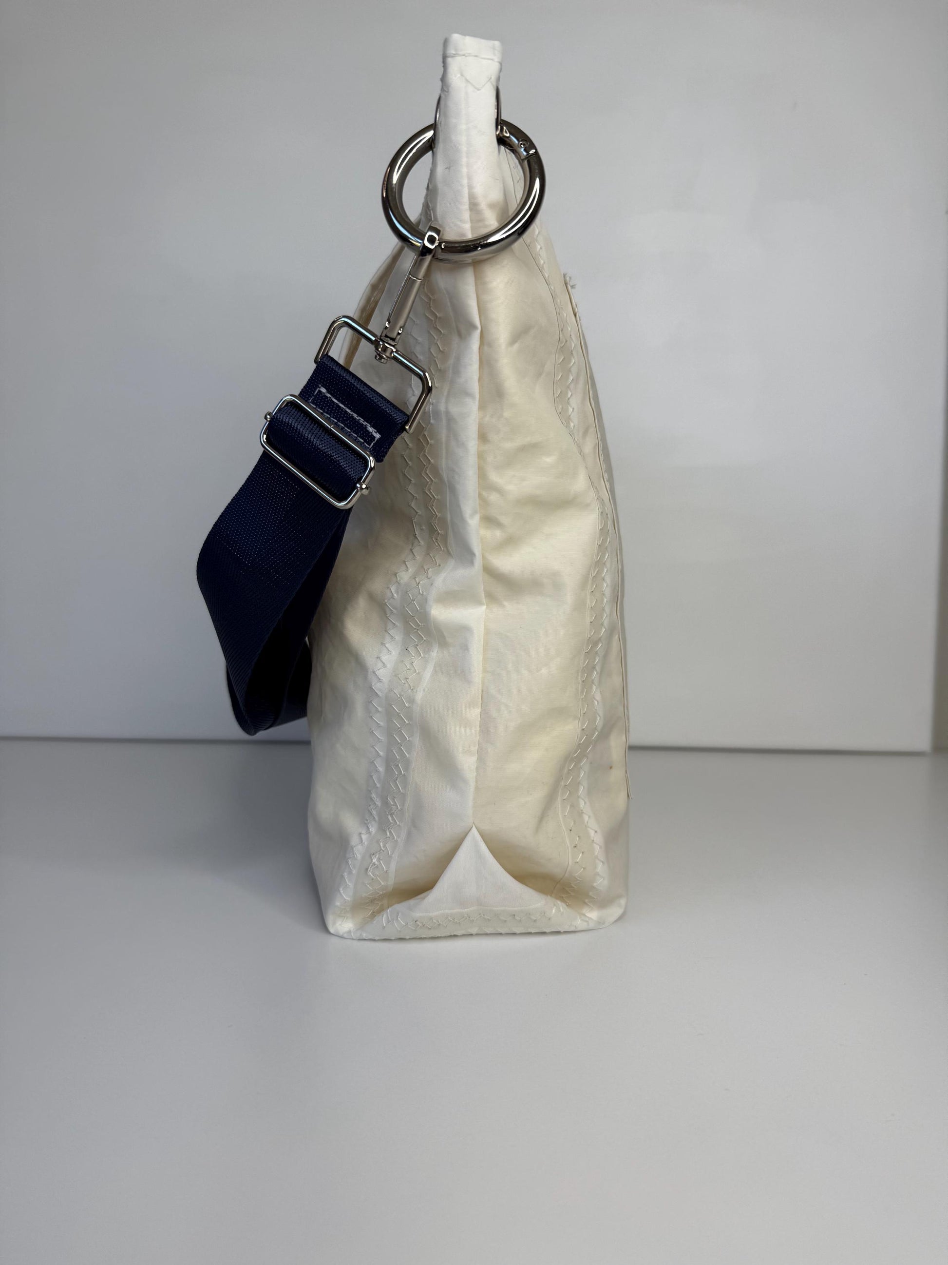 Upcycled Sail Messenger Bag Tote Purse