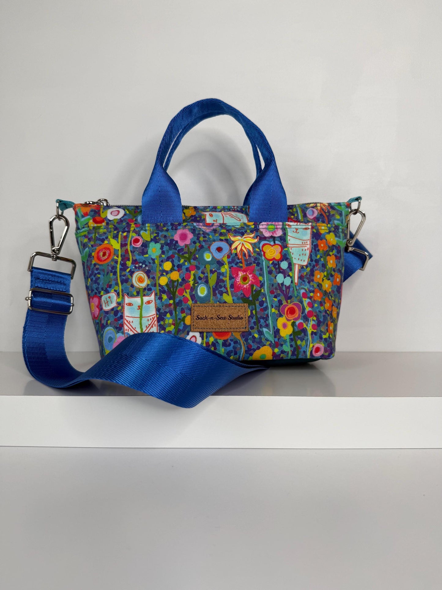 Bashful Cat Crossbody Bag and Tote Totini