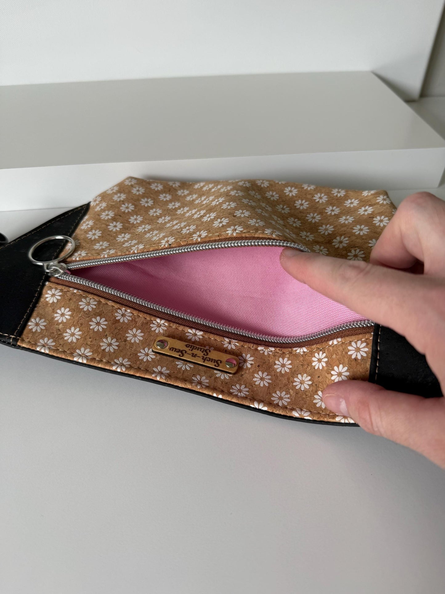 Daisy Cork Sling Bag Belt Bag