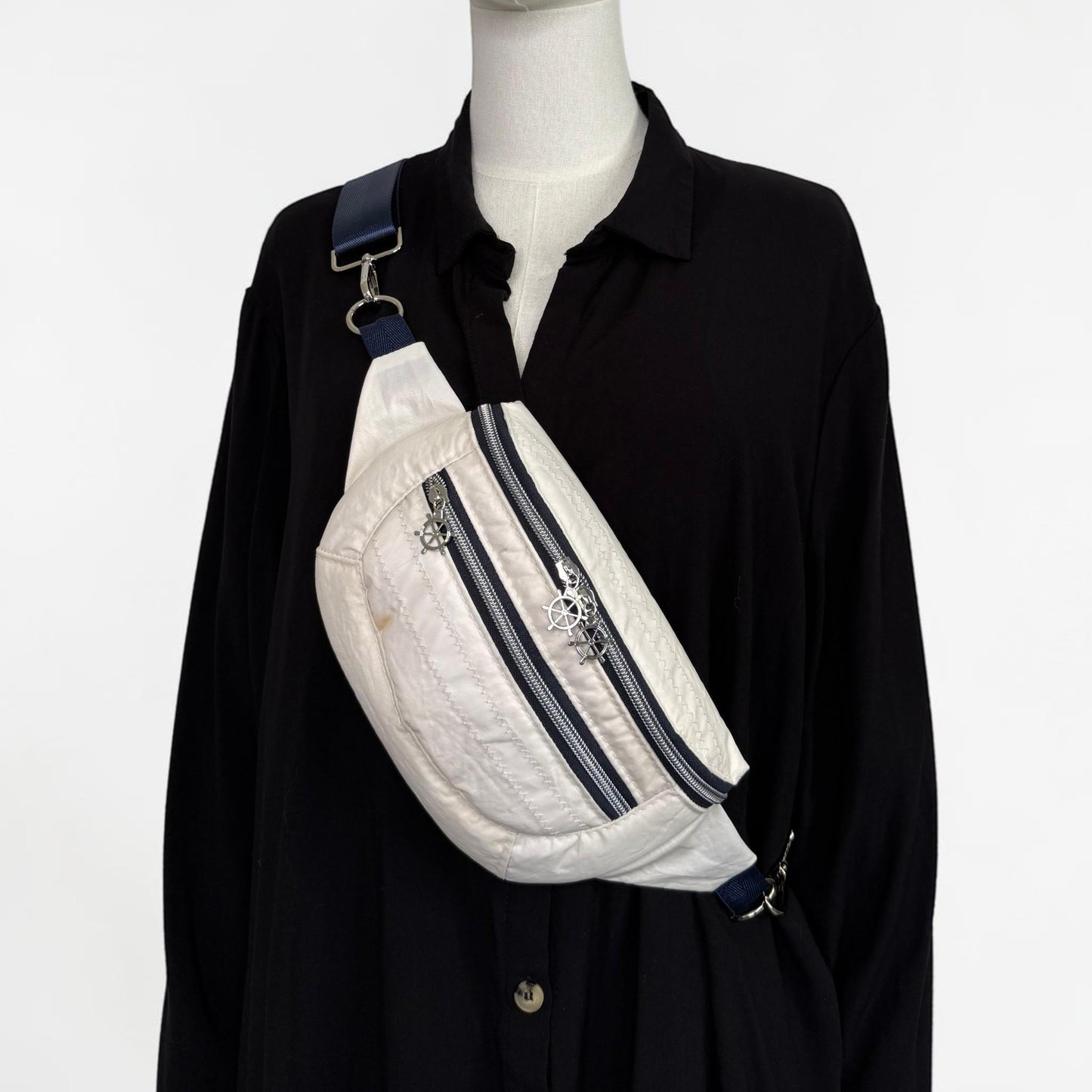 Upcycled Sailcloth Sling Bag