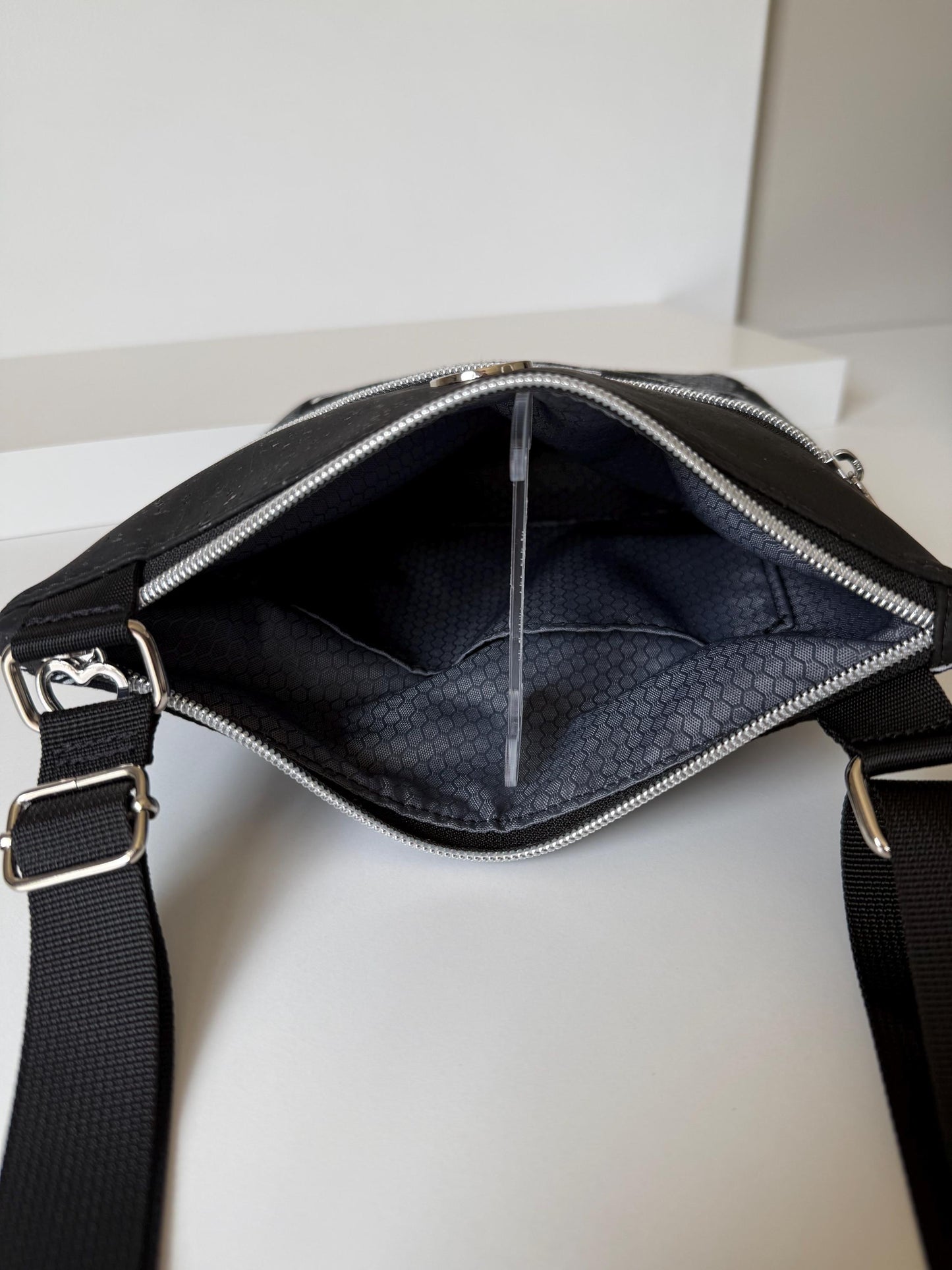 Illustrated Cats Crossbody Bag