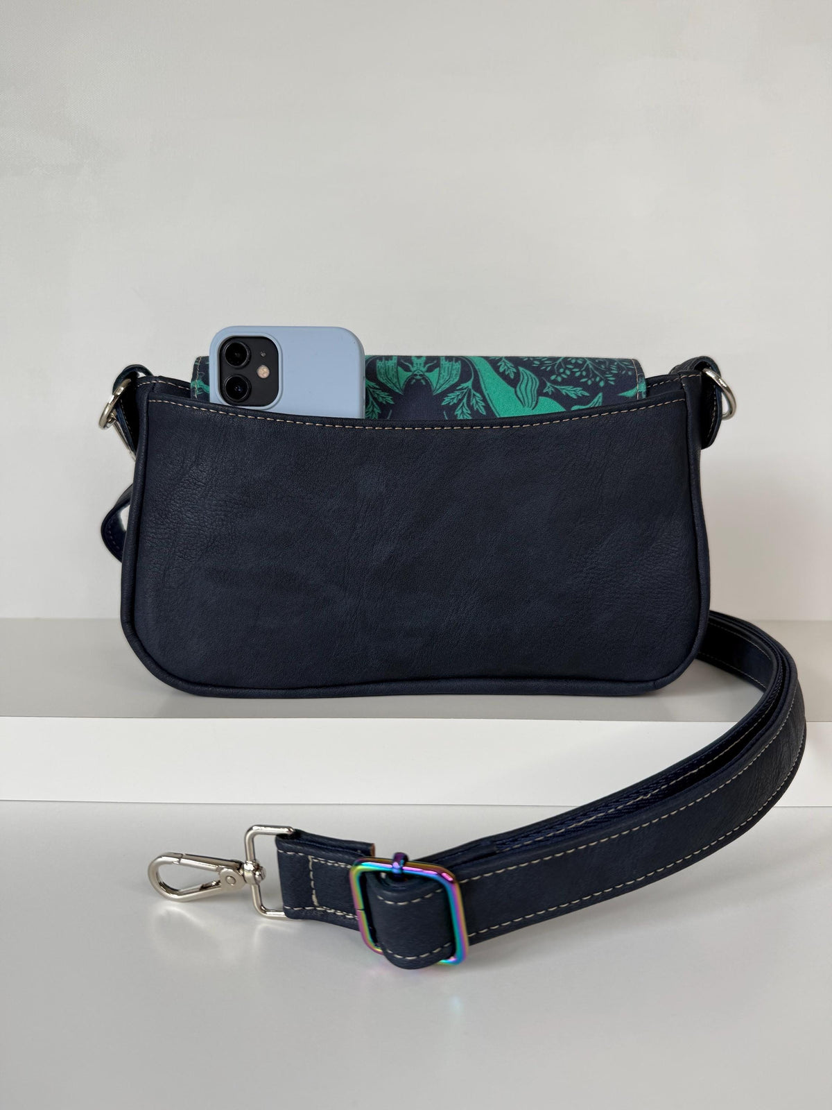 Cryptid Damask Saddlebag Crossbody