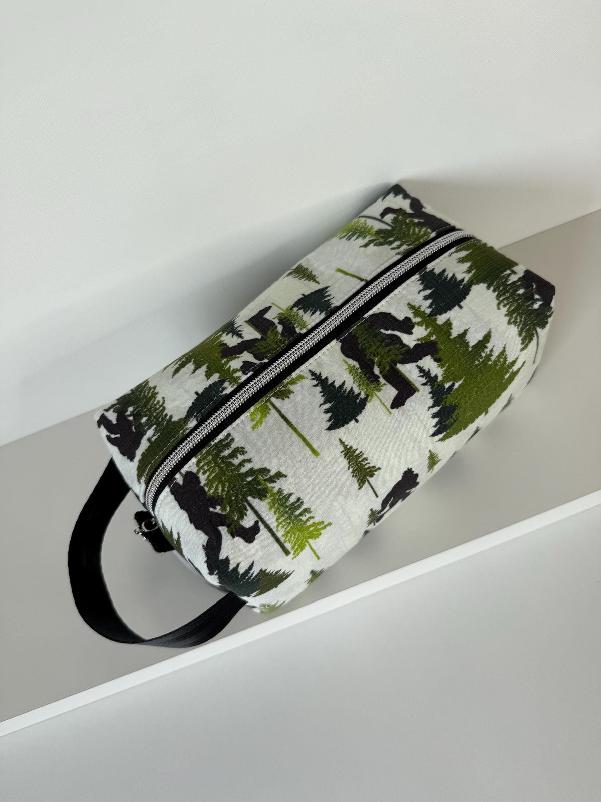 Bigfoot in the Woods Dopp Kit Toiletry Bag