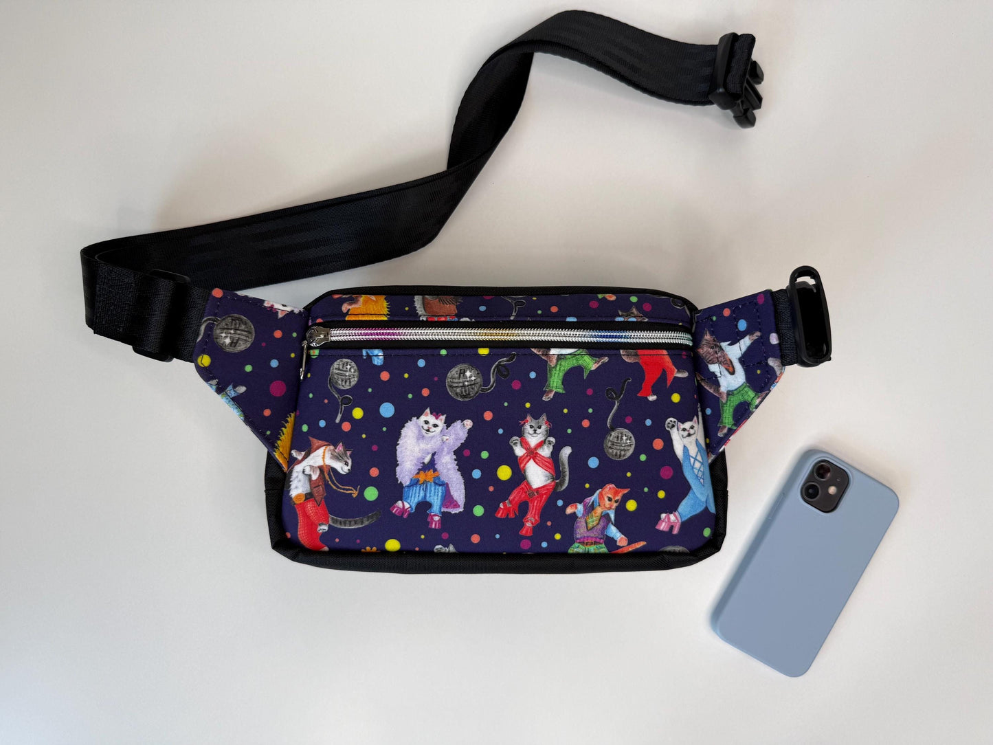 Kitty Disco Sling Bag Waist Fanny Pack