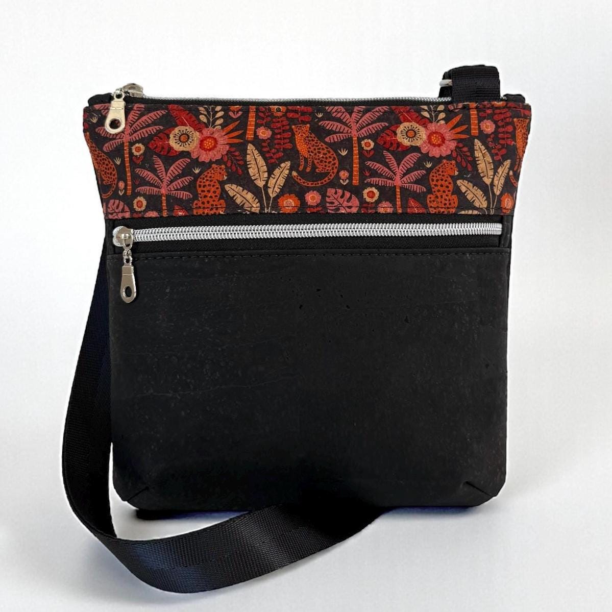 Jungle Cork Crossbody Bag