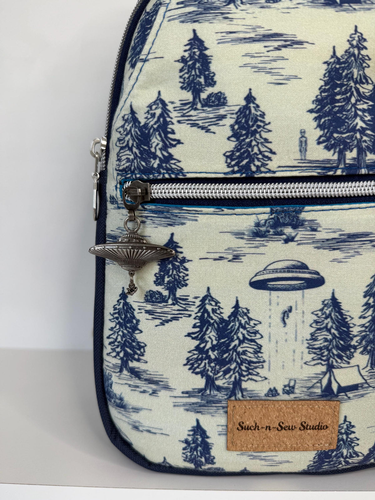 Alien Abduction Sling Bag Crossbody Retro Style