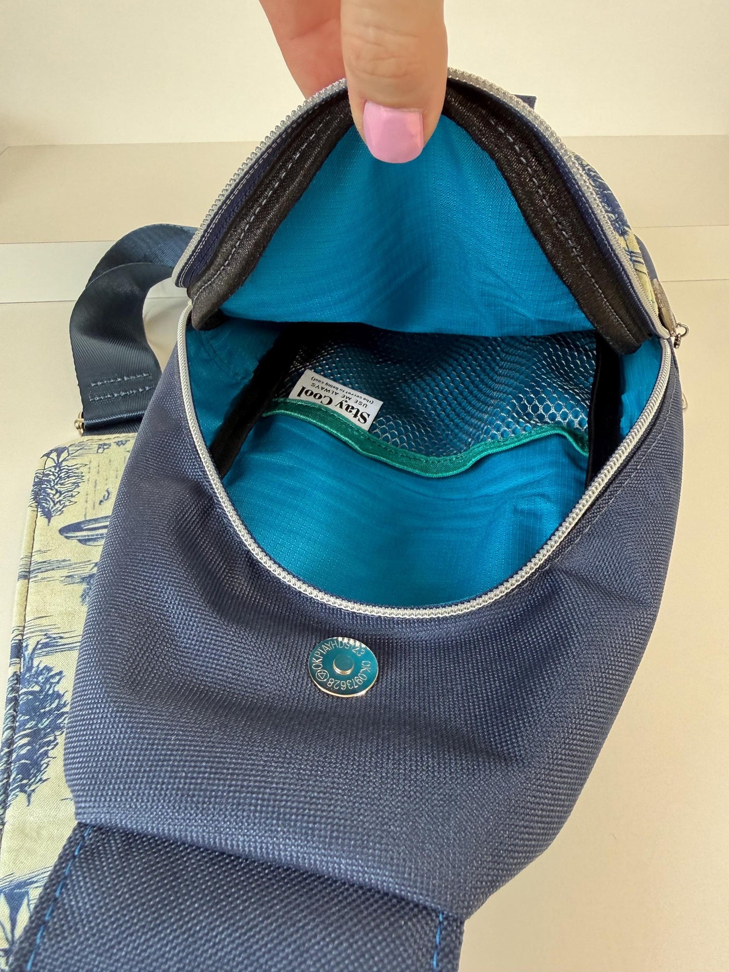 Alien Abduction Sling Bag Crossbody Retro Style