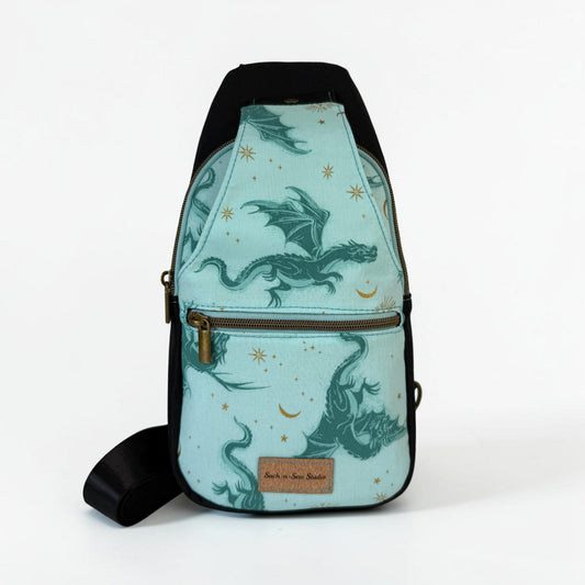 Dragon Sling Bag Crossbody Retro Style