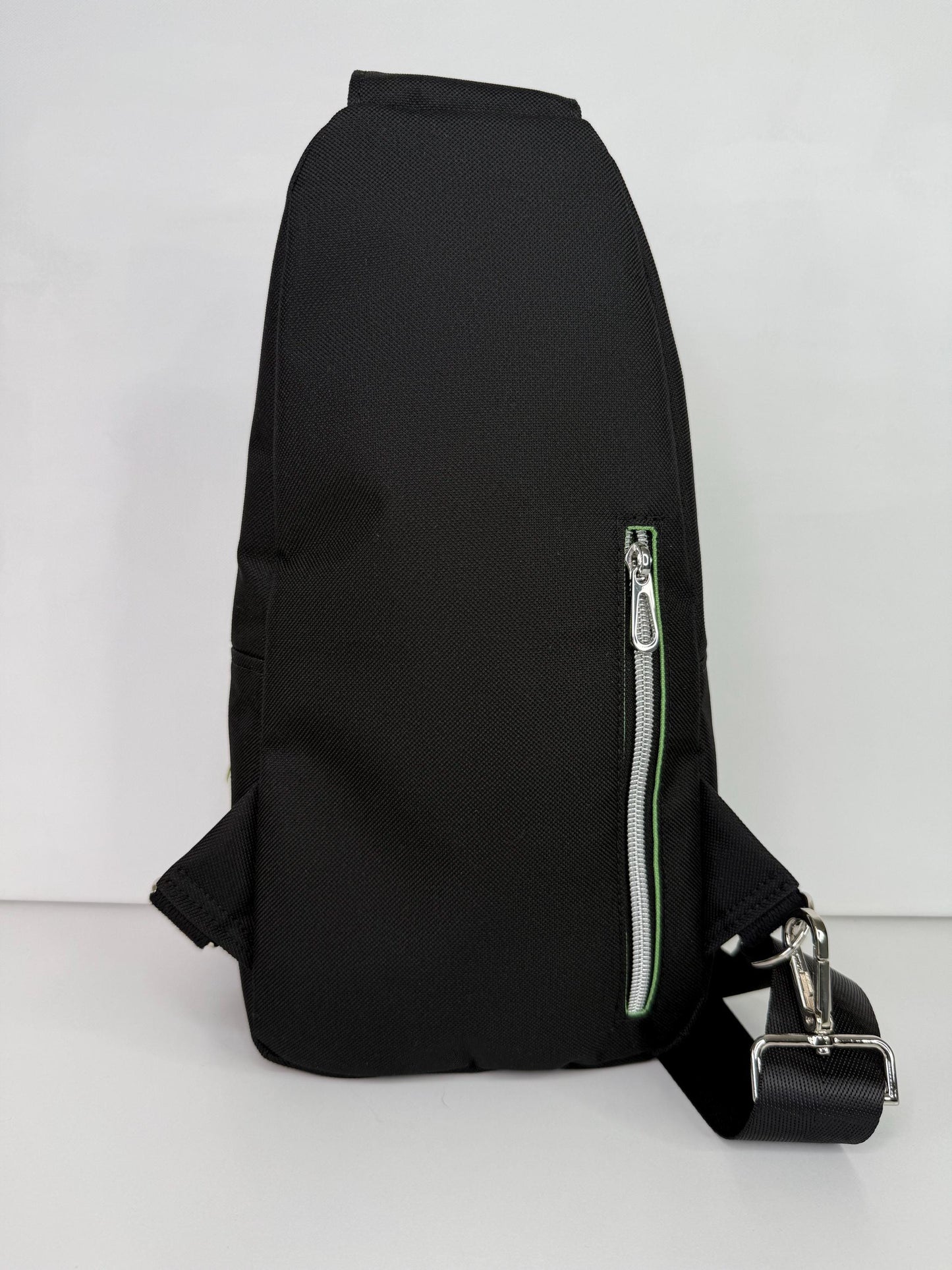 Peace Out Bigfoot Sling Bag Crossbody Retro Style