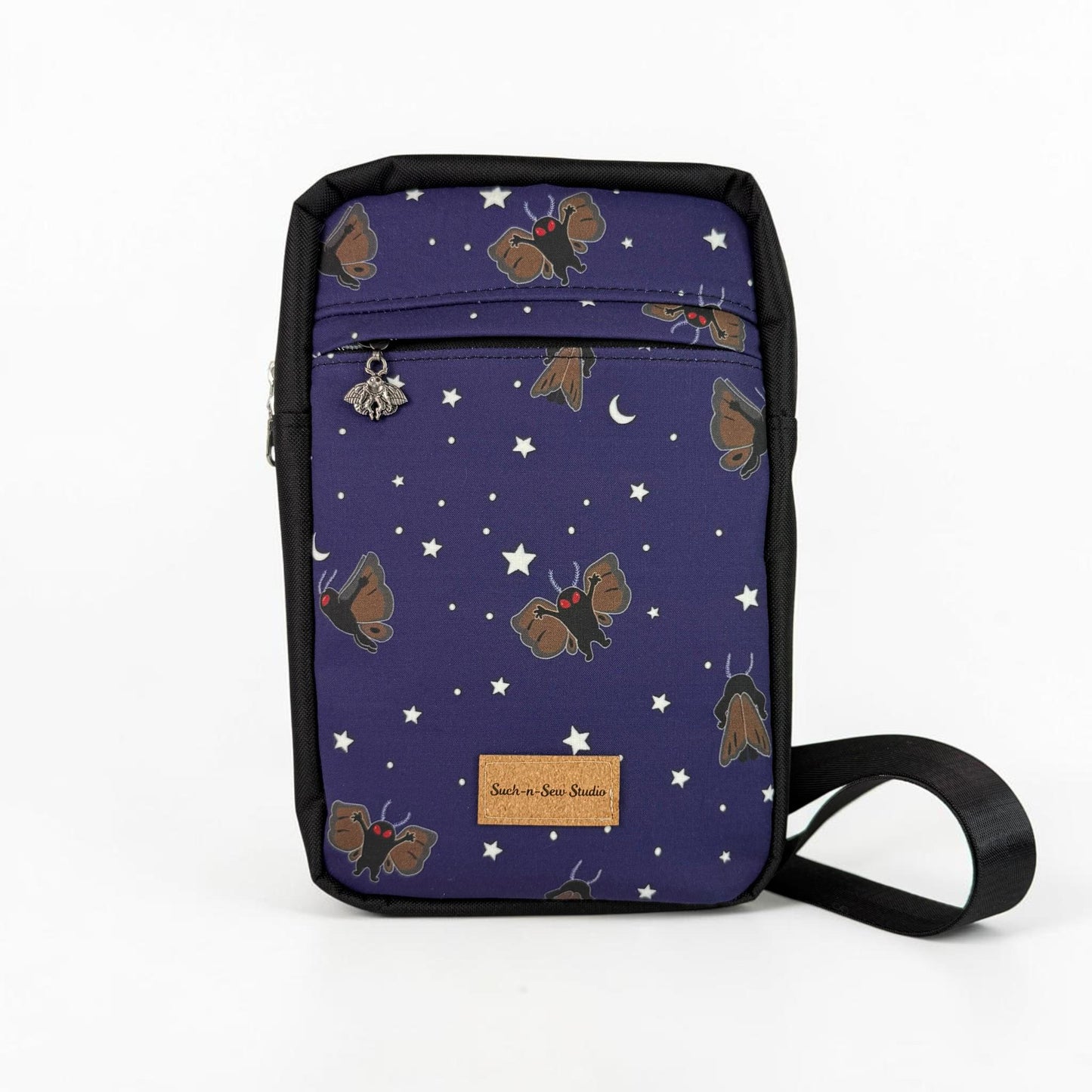 Mothman at Midnight Sling Bag, Big and Boxy