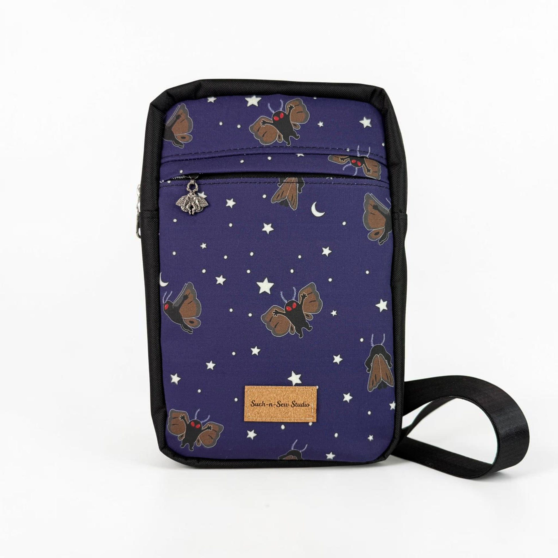 Mothman at Midnight Sling Bag, Big and Boxy