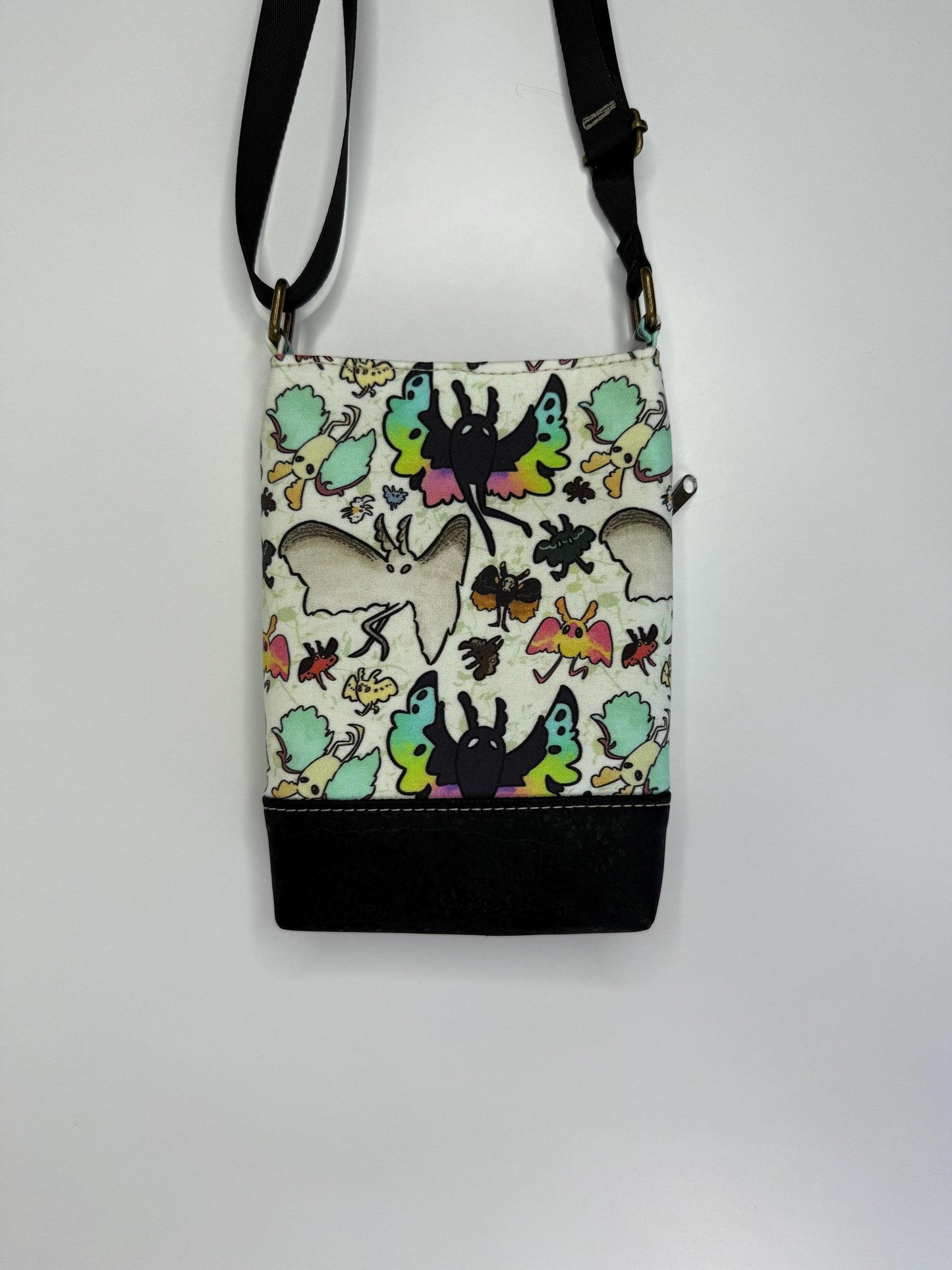 Mothman Compact Crossbody Bag Handmade