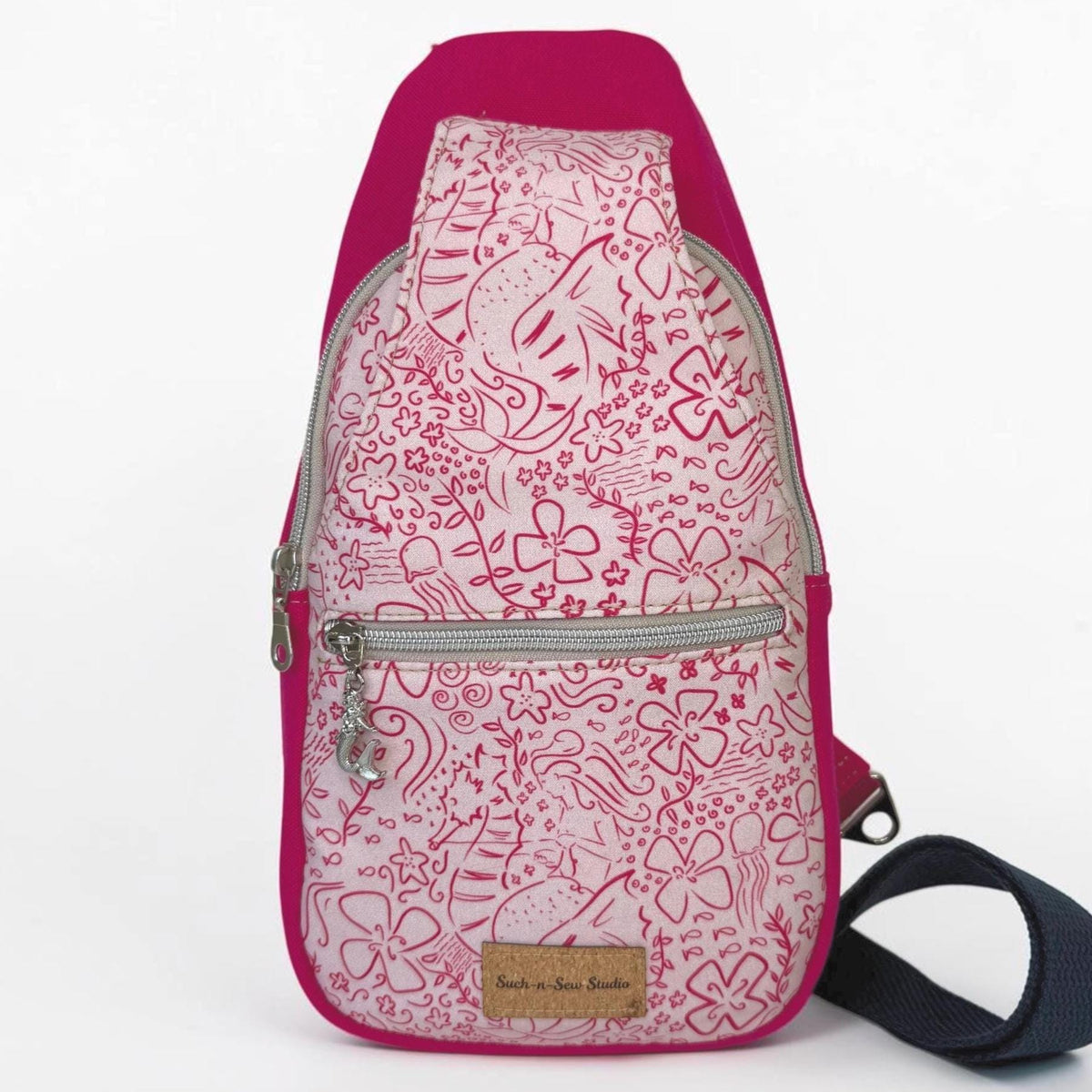 Seahorse Race Retro Style Sling Bag