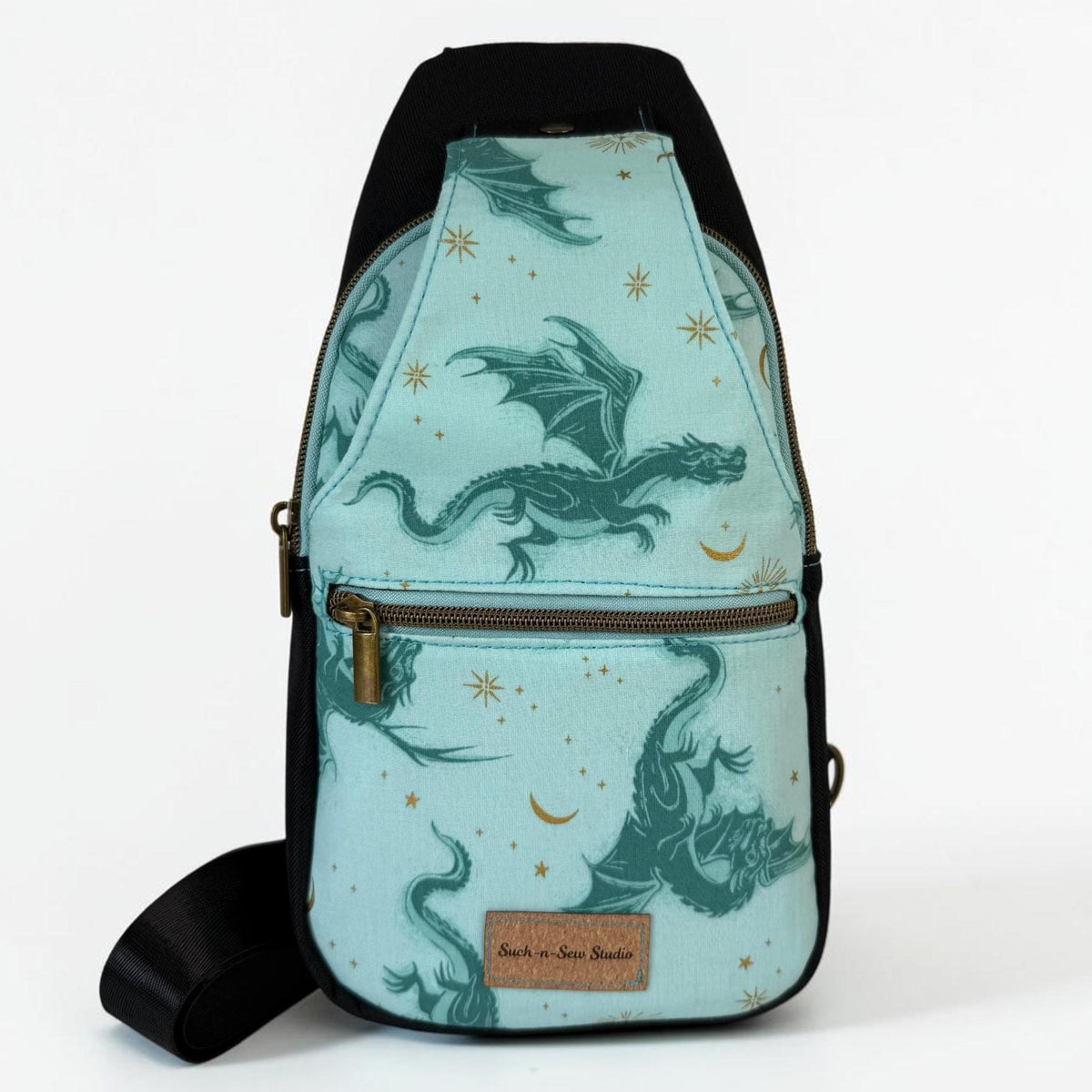 Dragon Sling Bag Crossbody Retro Style