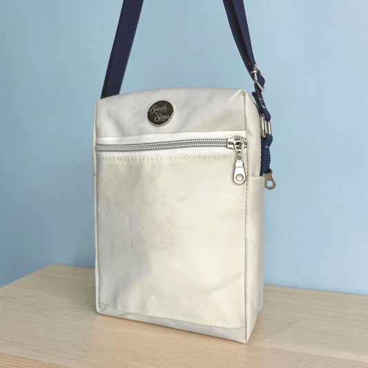 Upcycled Sailcloth Crossbody Bag