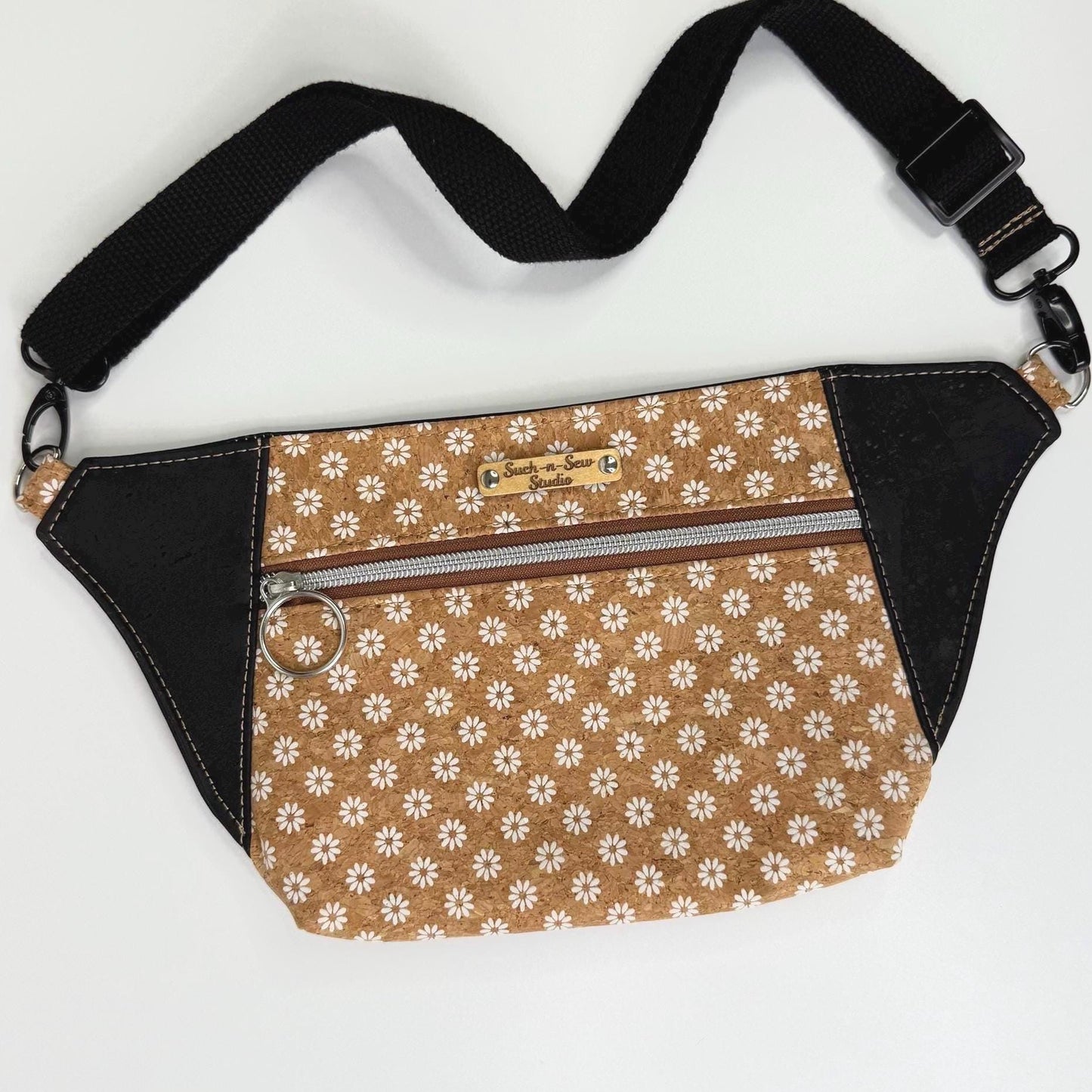 Daisy Cork Sling Bag Belt Bag