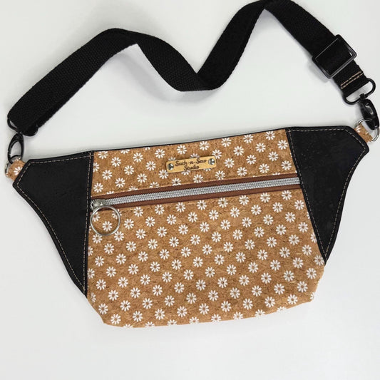Daisy Cork Sling Bag Belt Bag