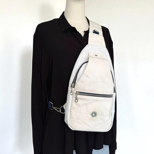 Upcycled Sailcloth Sling Bag