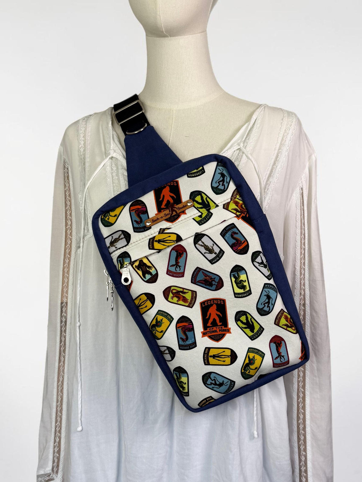 Legends of the National Parks Sling Bag, Big and Boxy