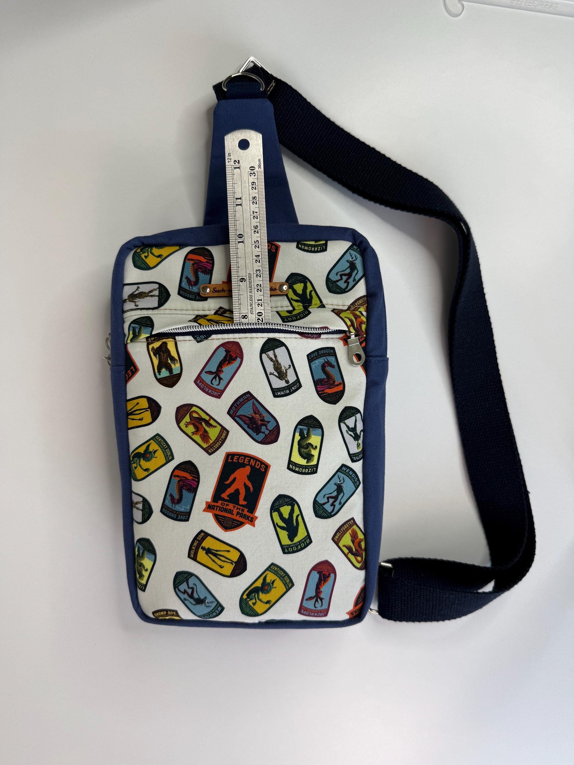 Legends of the National Parks Sling Bag, Big and Boxy