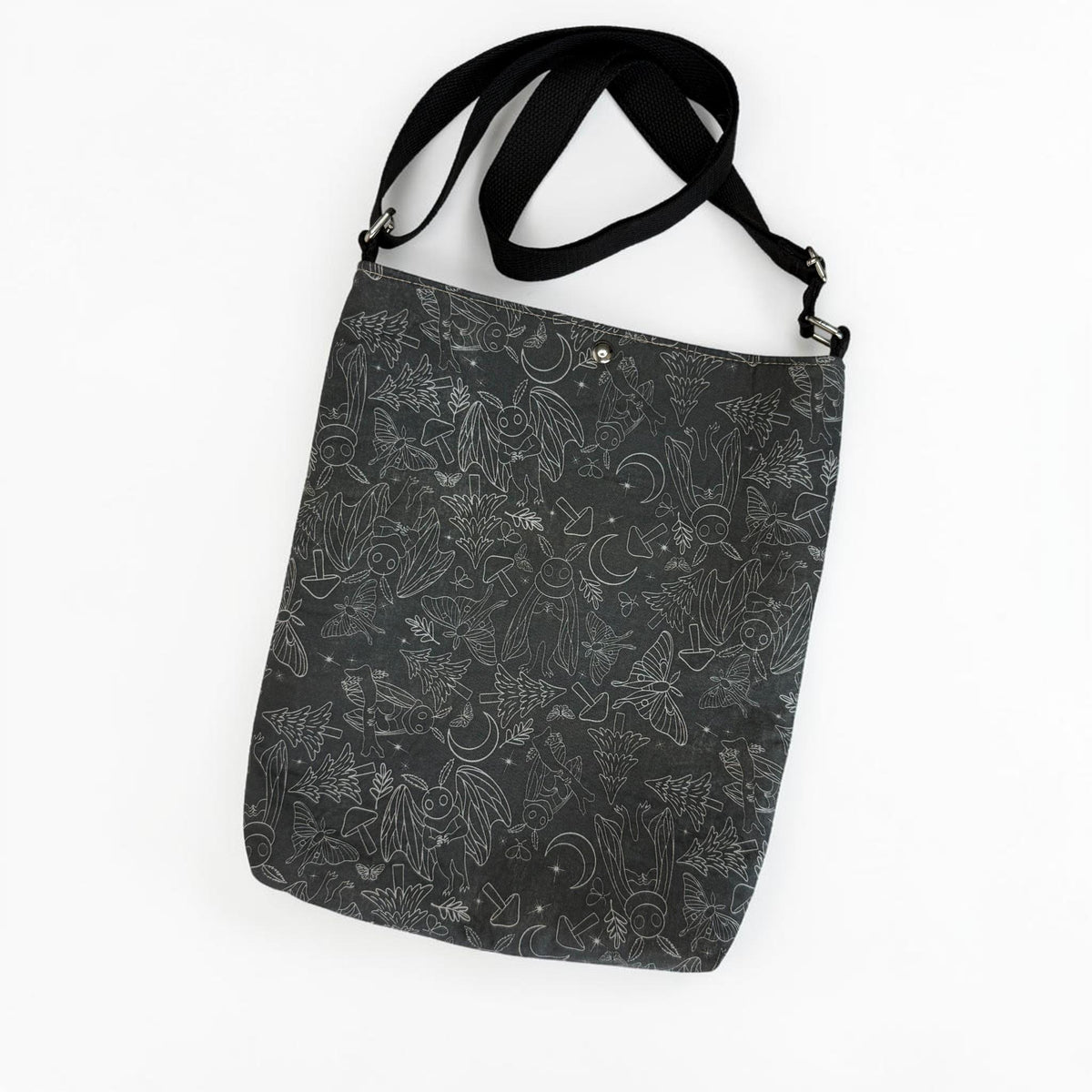 Mothman Crossbody Tote Bag