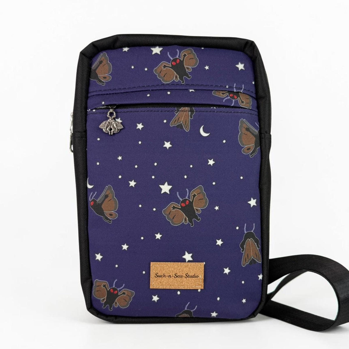 Mothman at Midnight Sling Bag, Big and Boxy