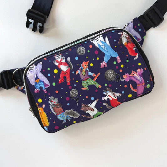 Kitty Disco Sling Bag Waist Fanny Pack