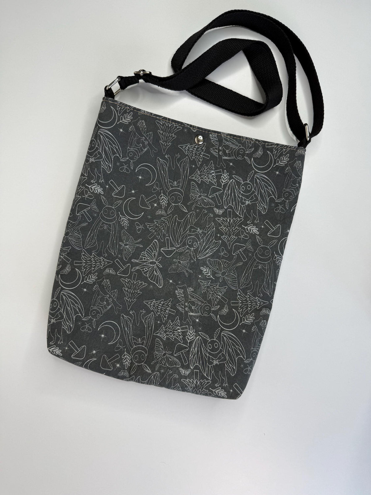 Mothman Crossbody Tote Bag