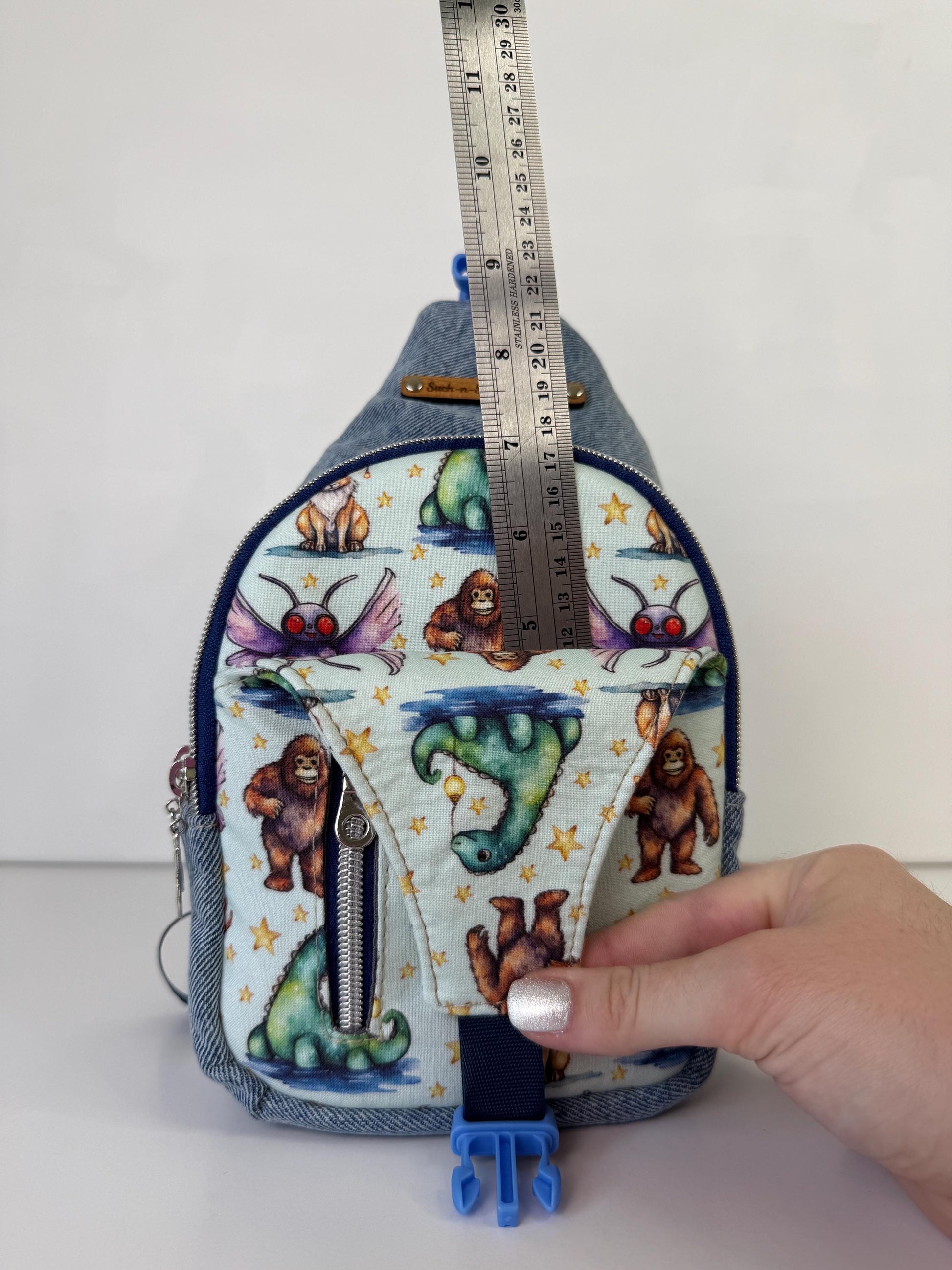 Cute Cryptids Sling Crossbody Bag