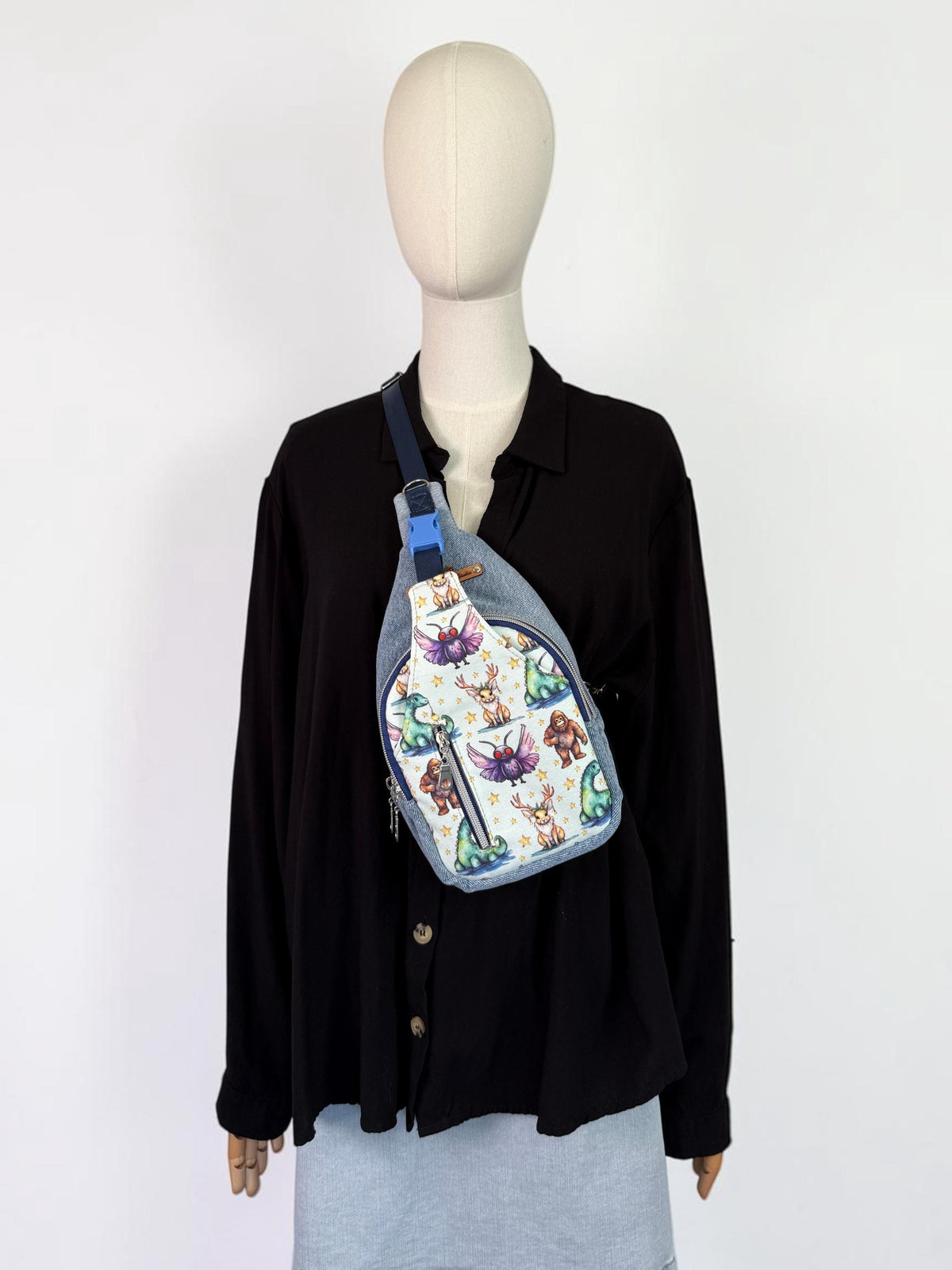 Cute Cryptids Sling Crossbody Bag