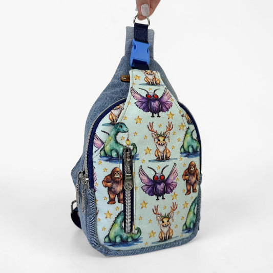 Cute Cryptids Sling Crossbody Bag