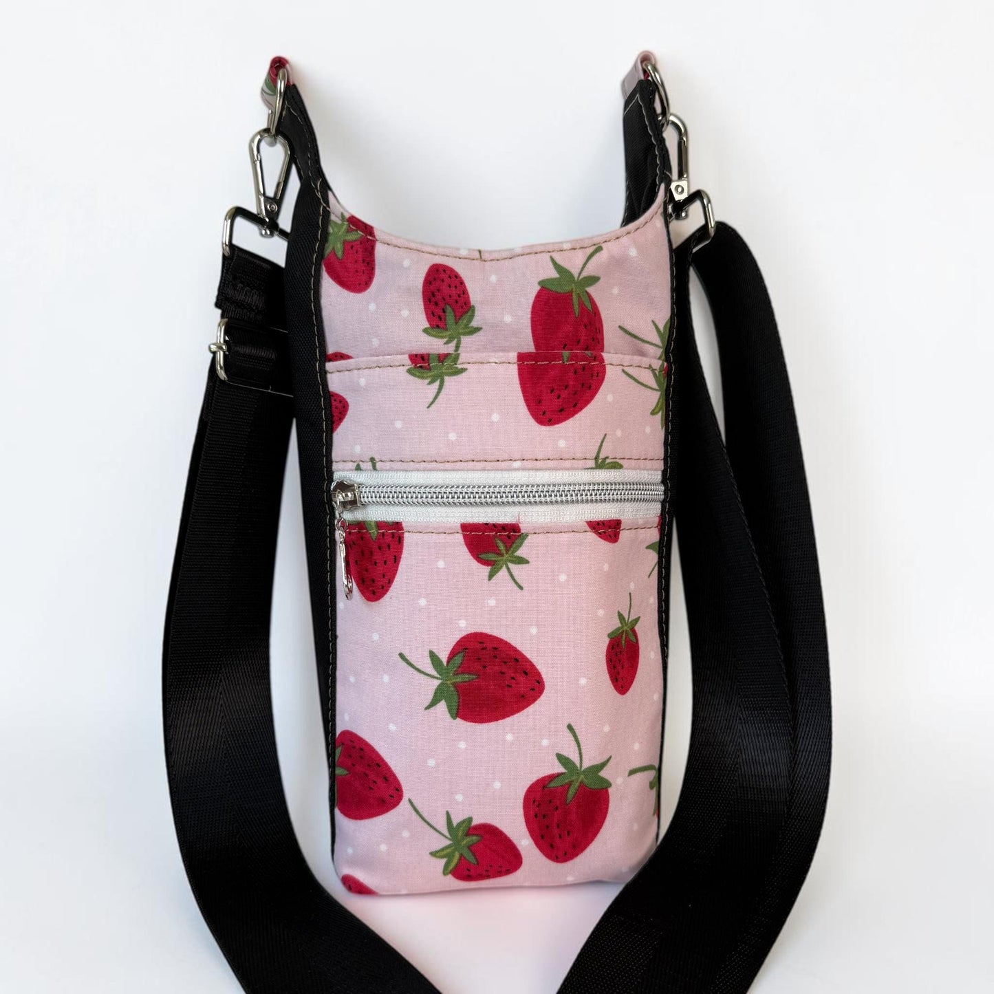 Strawberry Water Bottle Crossbody Bag H2O to Go