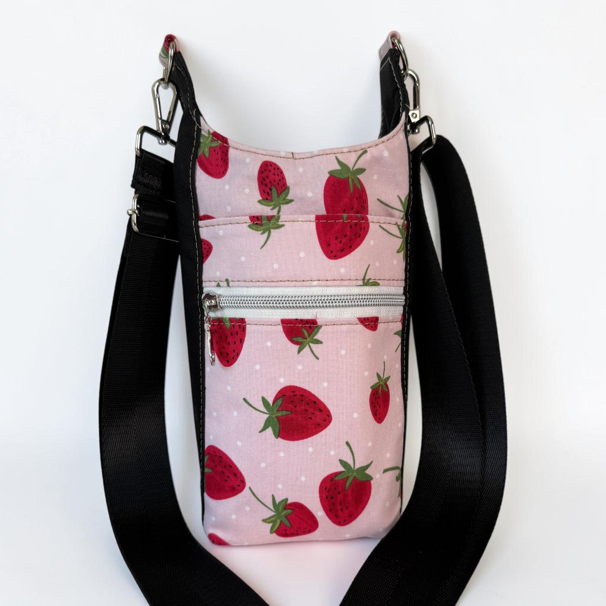 Strawberry Water Bottle Crossbody Bag H2O to Go