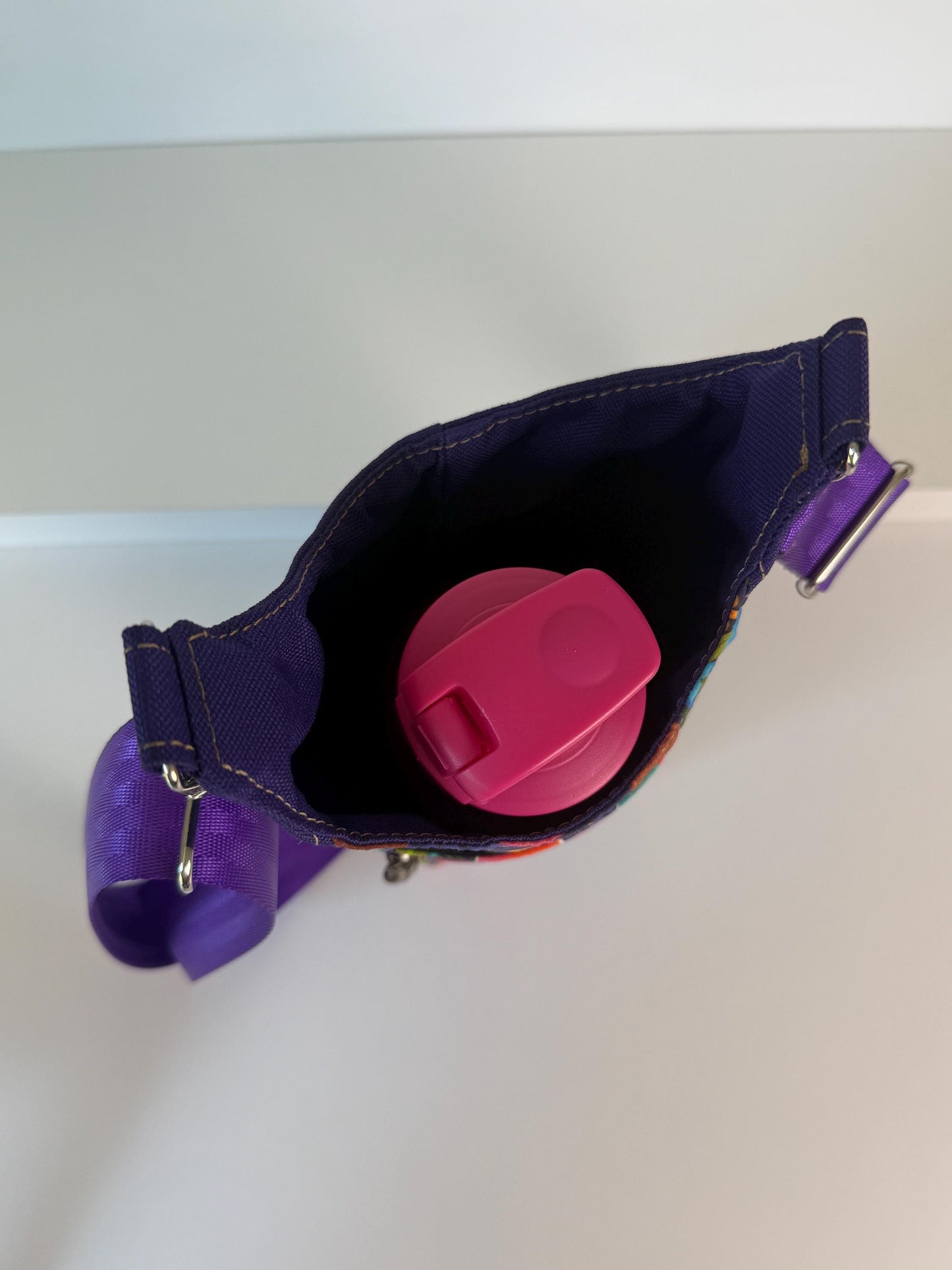 Tiki Bar Water Bottle Crossbody Bag H2O to Go