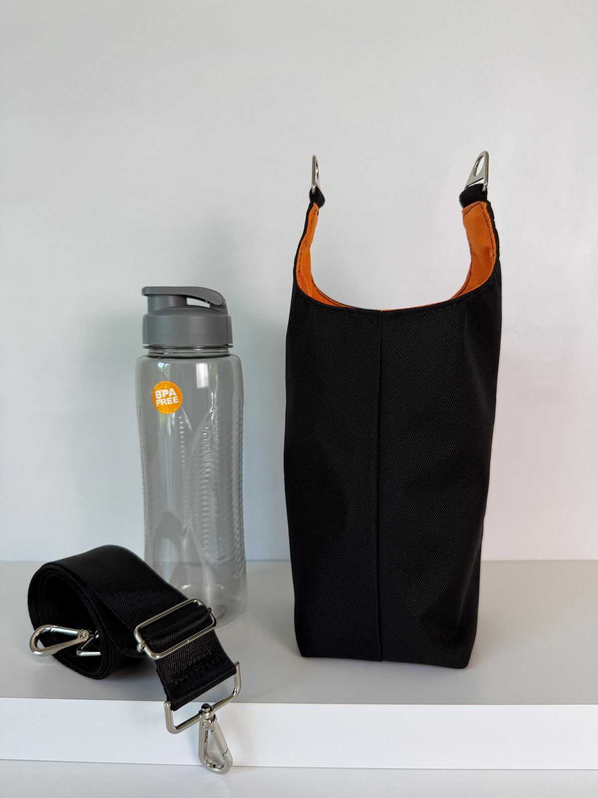 Woolly Worm Water Bottle Crossbody Bag H2O to Go