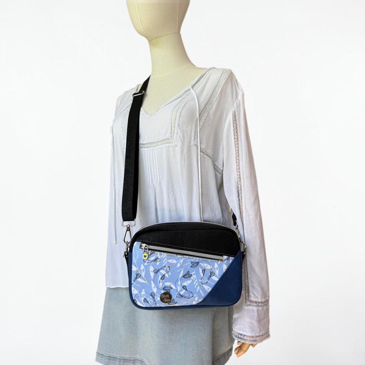 Angular Koi Fish Crossbody