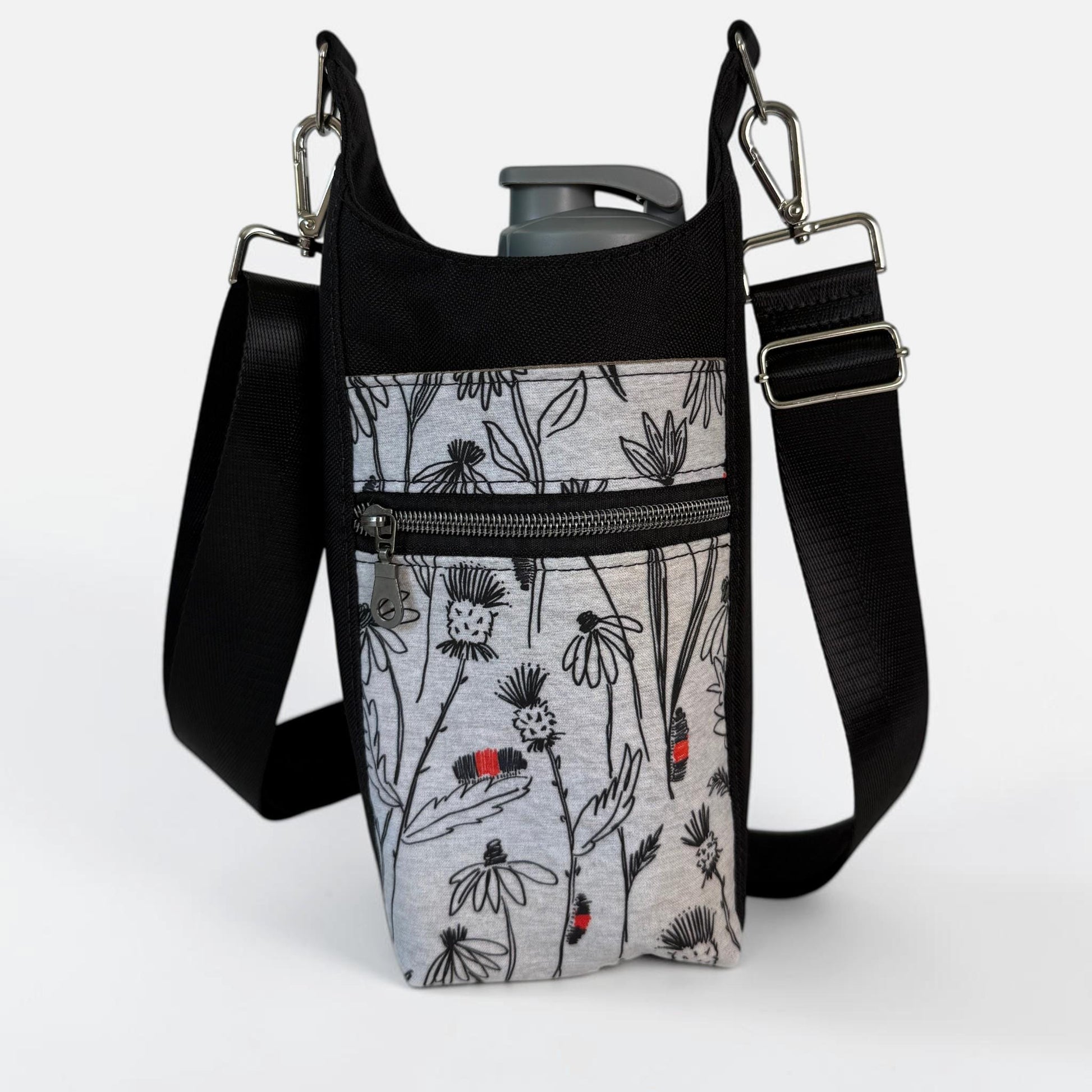 Woolly Worm Water Bottle Crossbody Bag H2O to Go