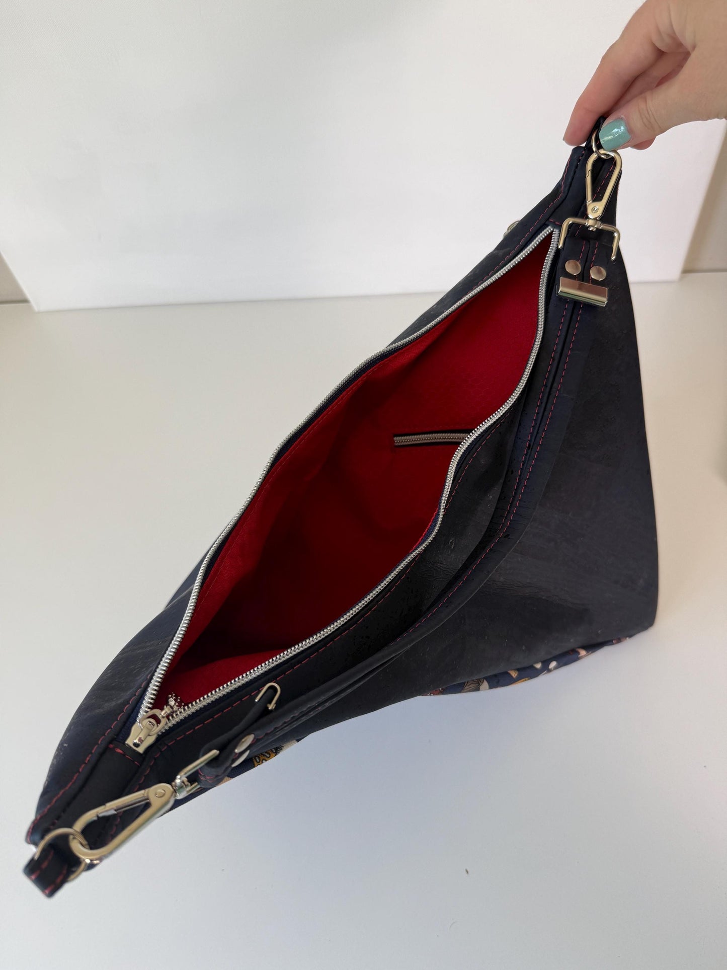 Mushroom Triangular Shoulder Bag