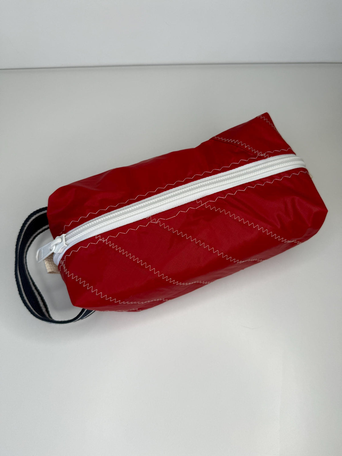 Upcycled Sailcloth Dopp Kit Toiletry Bag