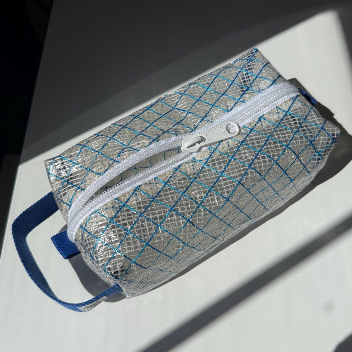 Upcycled Kevlar Sailcloth Dopp Kit Toiletry Bag