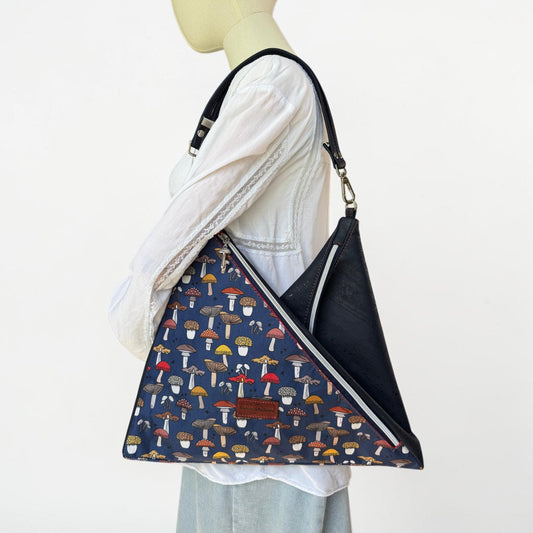 Mushroom Triangular Shoulder Bag