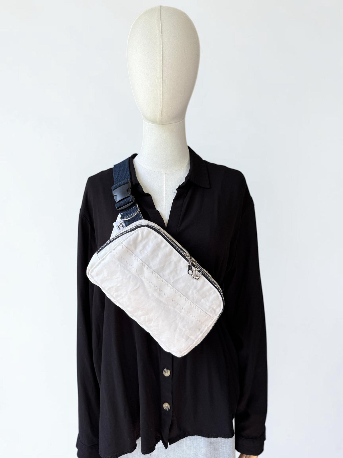 Upcycled Sailcloth Sling Bag Waist Pack